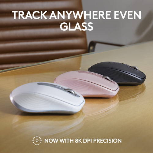 Logitech MX Anywhere 3S mouse Office Right-hand RF Wireless + Bluetooth Laser 8000 DPI Logitech MX Anywhere 3S mouse Office Right-hand RF Wireless + Bluetooth Laser 8000 DPI